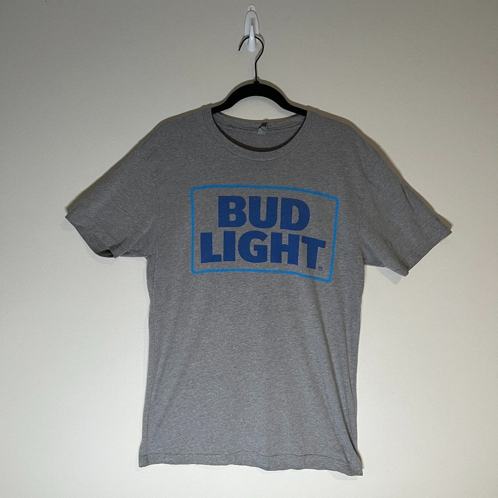 Mens BUD LIGHT Graphic Tee Size L